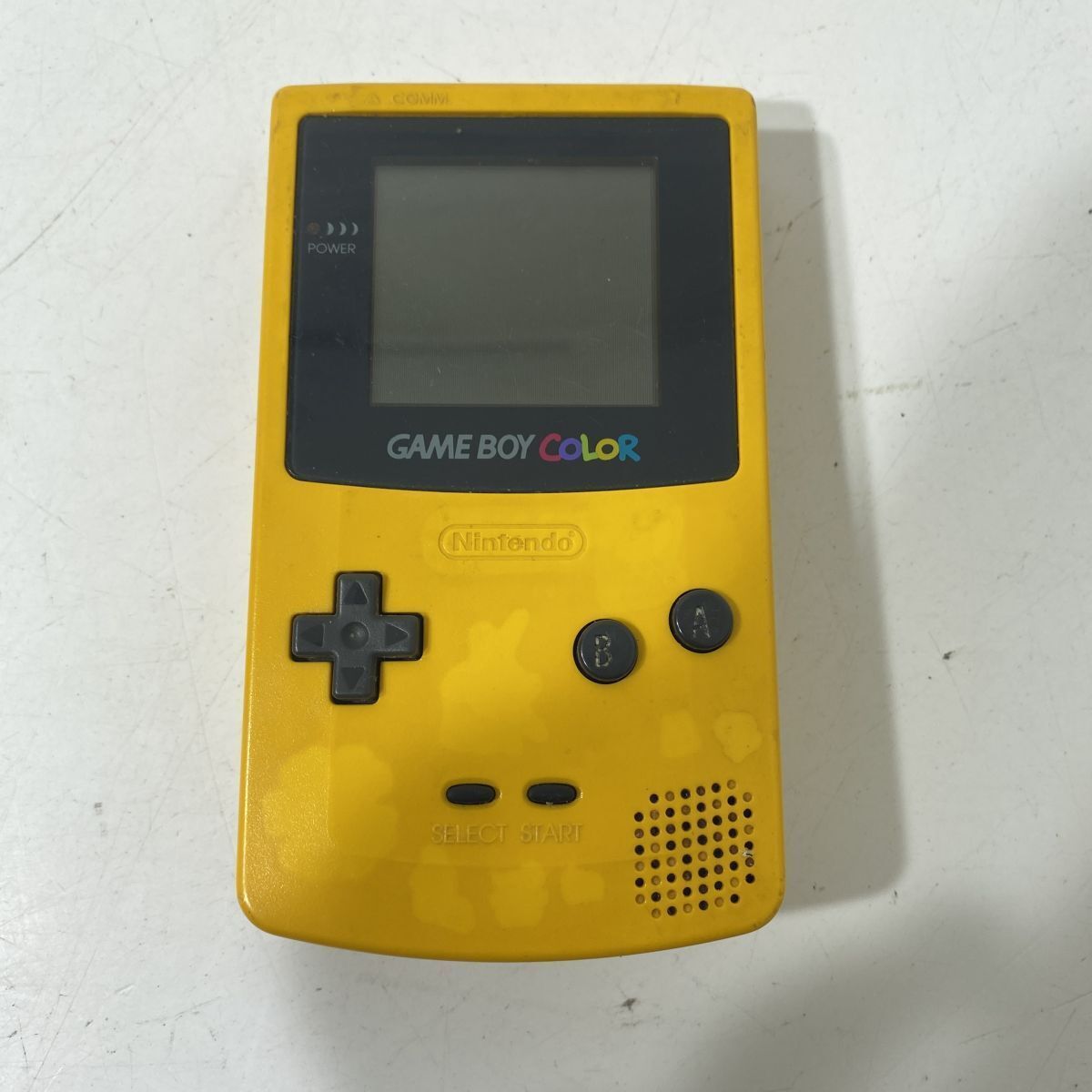 【アメカジ君】ゲームボーイカラー ゲームボーイカラー本体（ブルー色） 動作品 音不良（GB](本体