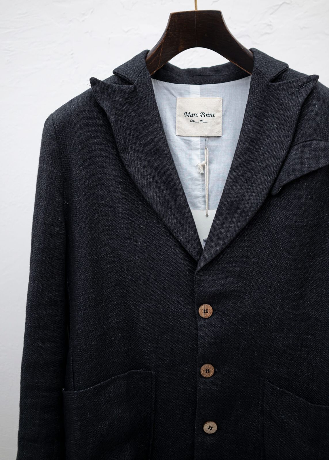 Marc Point  マークポイント リネン ジャケット 美品 Marc Point マークポイント リネン ジャケット 美品