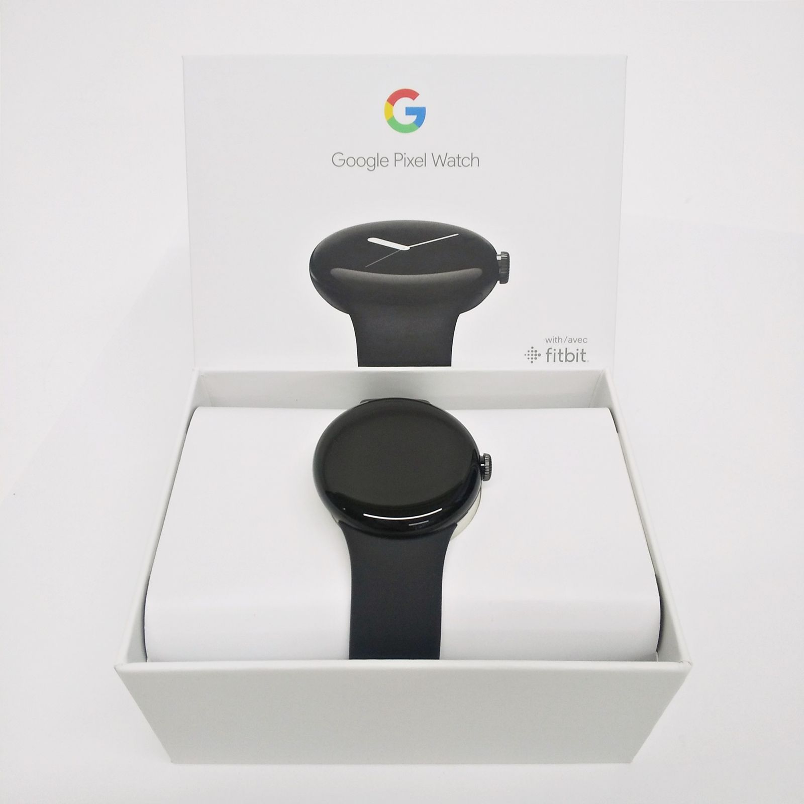 Google Pixel Watch Matte Black ステンレス GA03119-TW アクティブ 