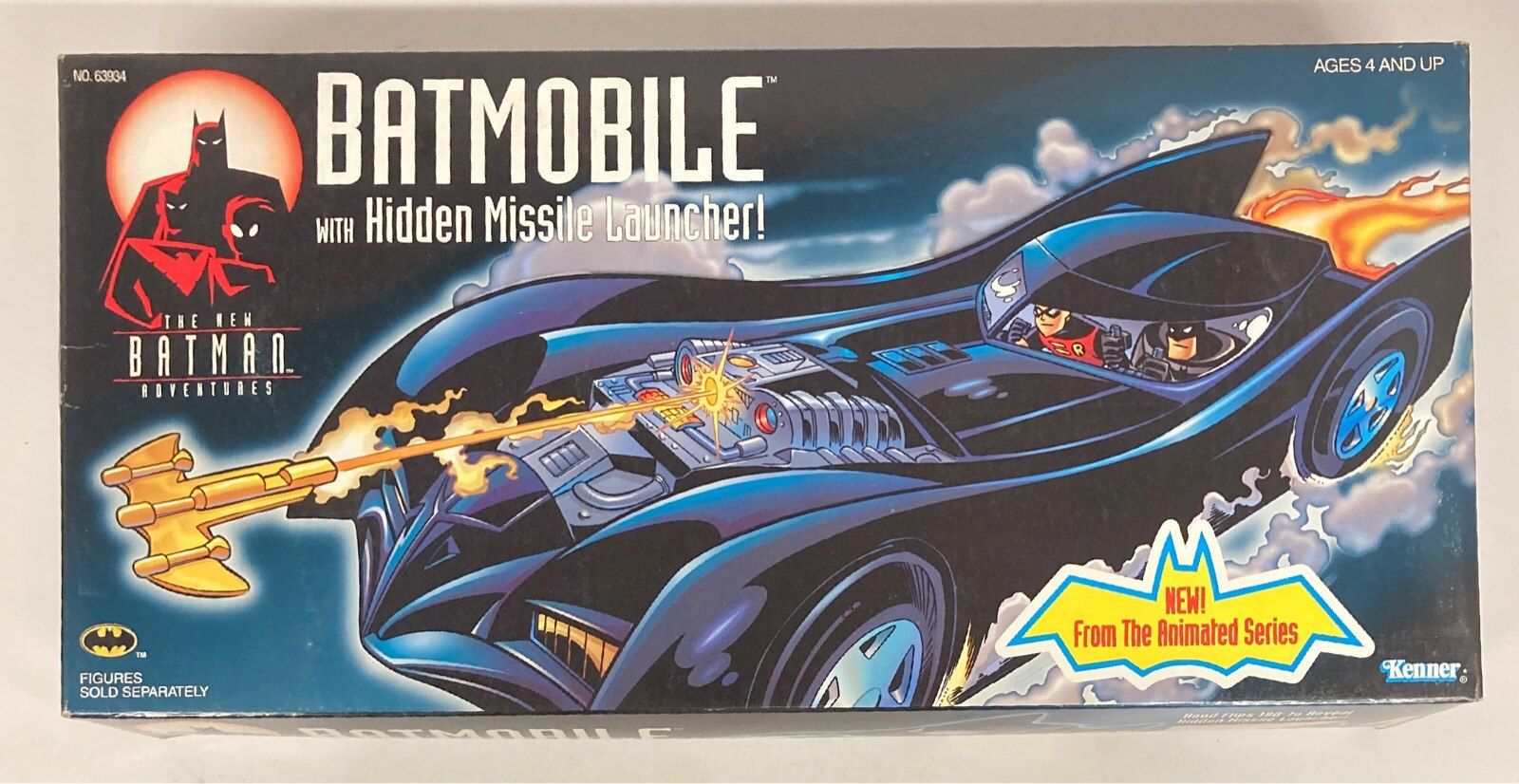 KENNER VEHICLE BATMOBILE / WITH HIDDEN MISSILE LAUNCHER 5インチ用