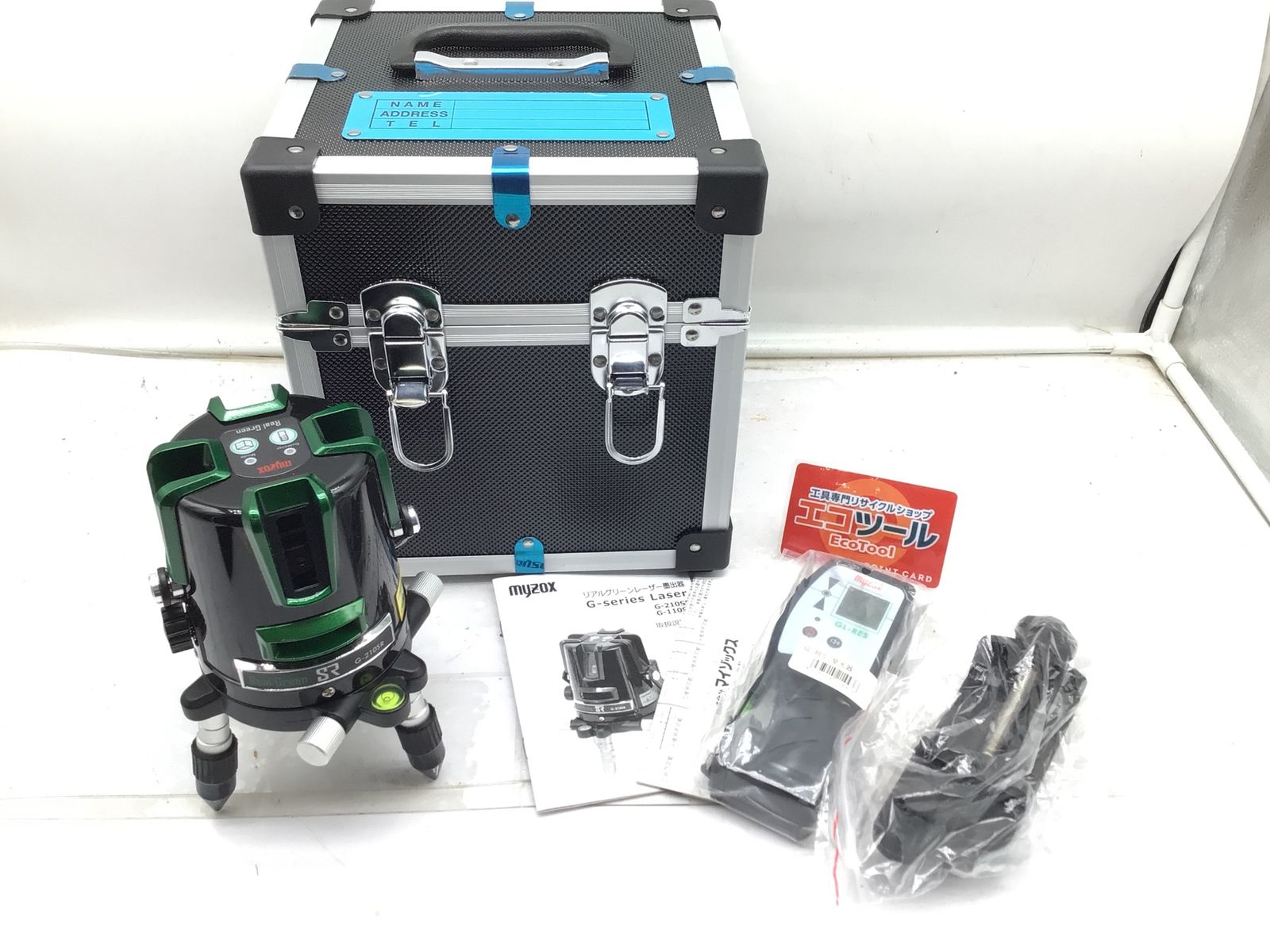 ♥ マイゾックス グリーンレーザー墨出器 G-210SR ITIMRXZLEPQ0 エコツール笠寺店 M02