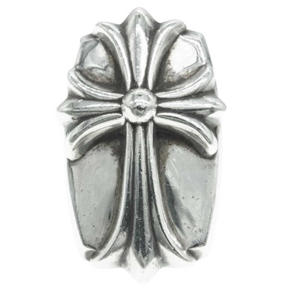 CHROME HEARTS クロムハーツ 原本無 LNG PJ CH CRS ロング PJ CHクロス リング シルバー系 17.5号