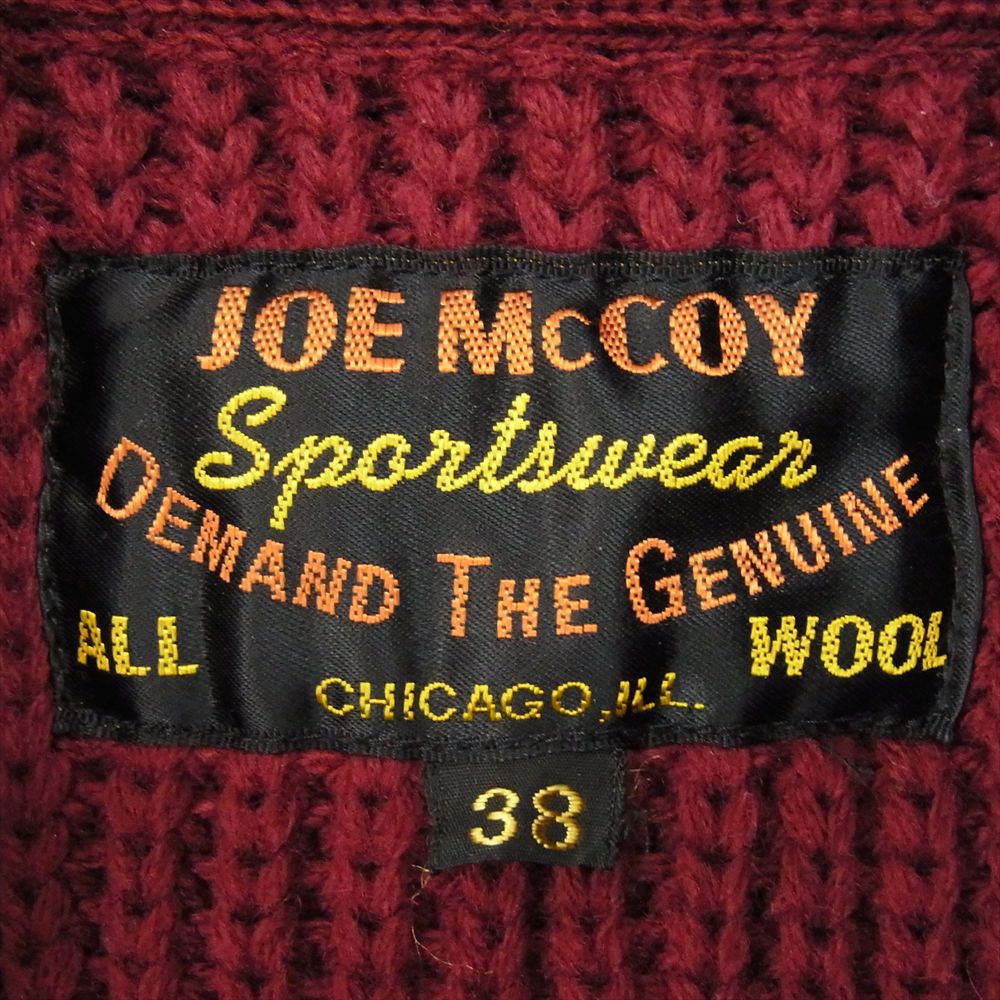 The REAL McCOY'S ザリアルマッコイズ JOE McCOY SHAWL COLLAR