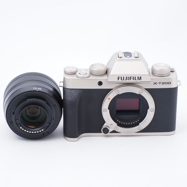 FUJIFILM X-T200レンズキット シャンパンゴールド - メルカリShops