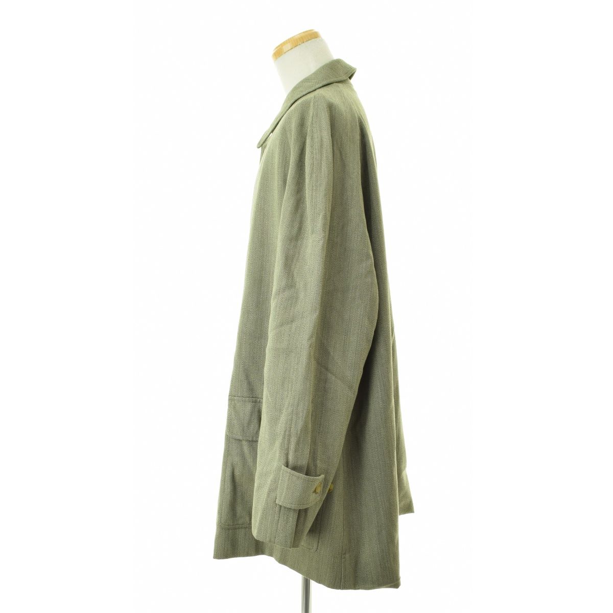 Aquascutum】イングランド製 ステンカラー ギャバジンコート - メルカリ