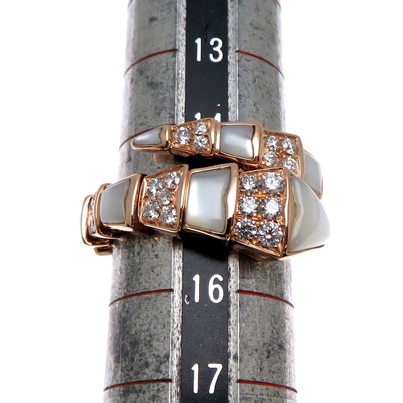 Mark様】BVLGARI ブルガリ チクラディ リング指輪 K18WG 9号