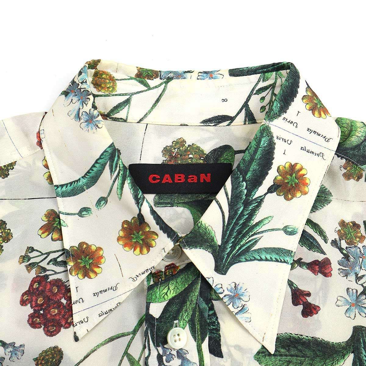 CABaN キャバン 22SS シルク パレルモフラワープリント