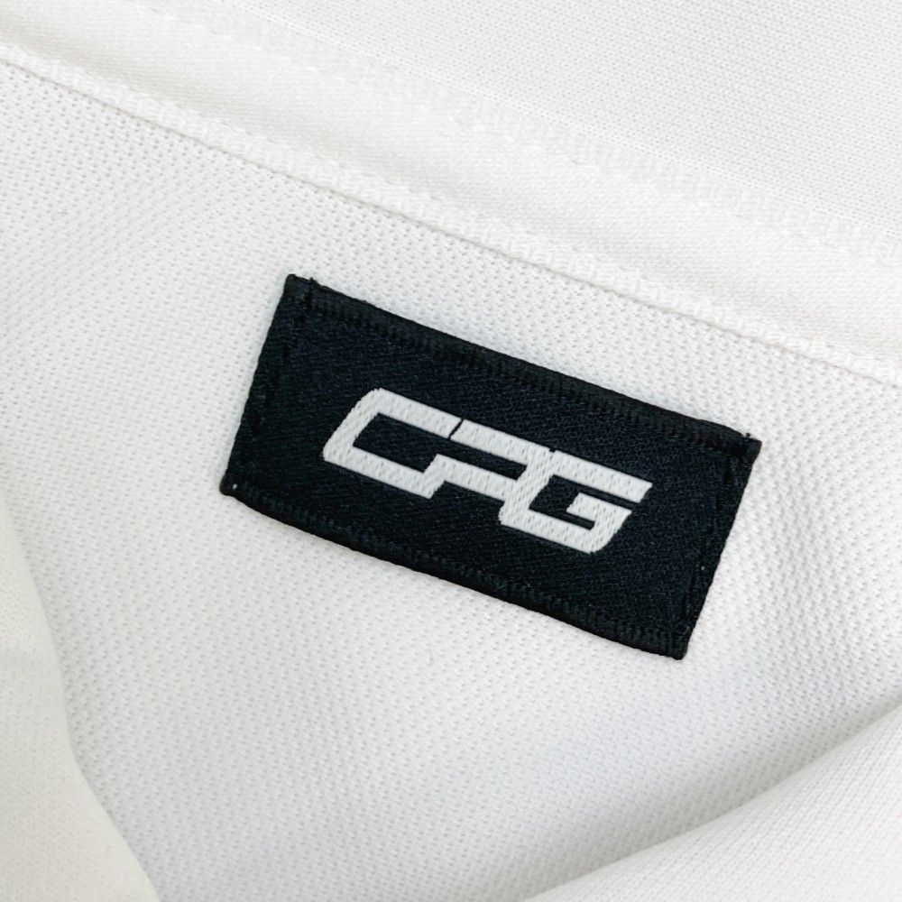 CPG ゴルフホワイトフレンチロゴトップス CPG ゴルフホワイトフレンチロゴトップス CPG ゴルフホワイトフレンチ