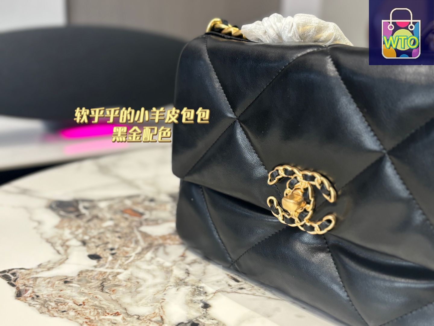 今日WTO】Chanel シャネル 19バッグ シリーズ 少女風デザインと