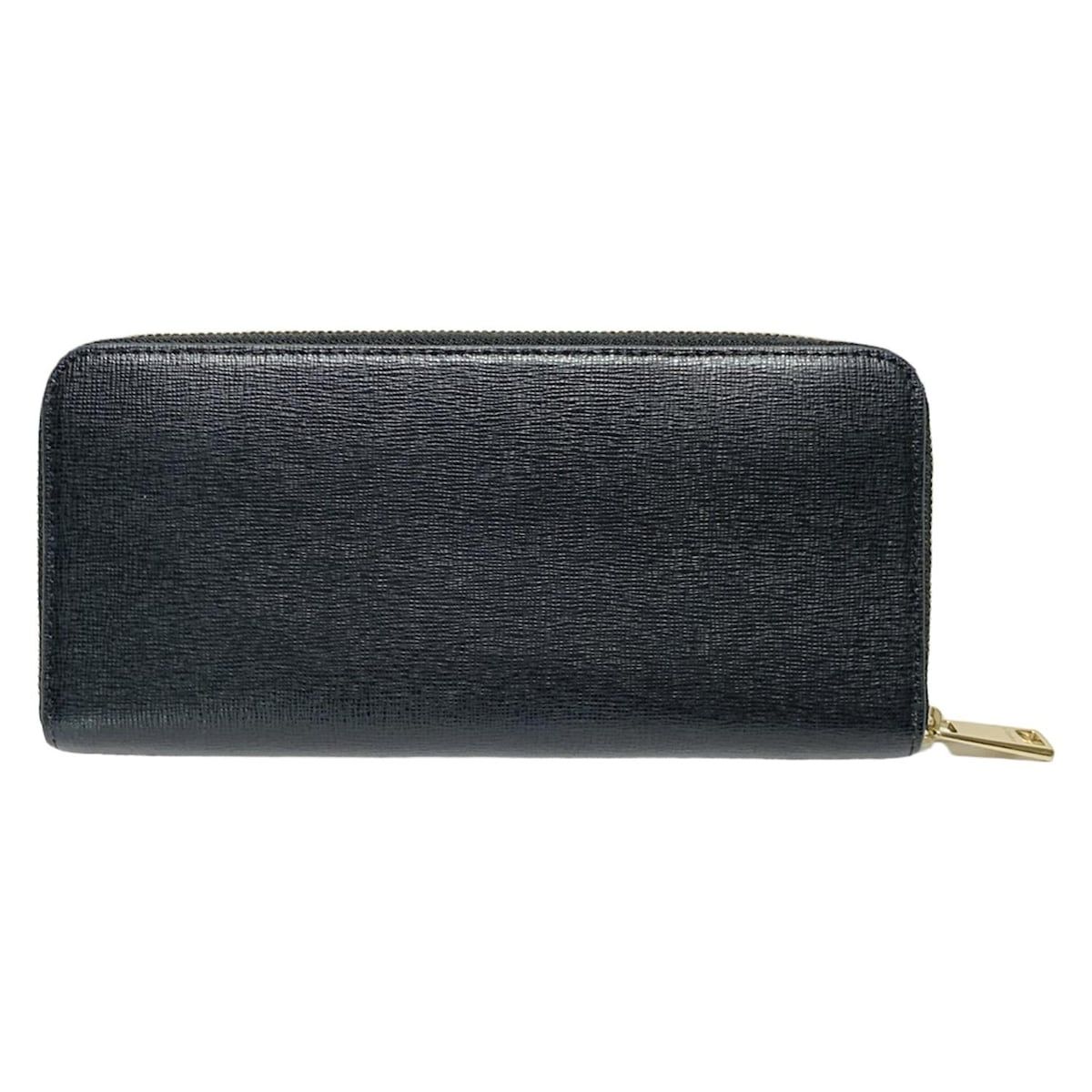 FURLA フルラ 長財布 バビロン PCX8UNO 黒 ラウンドファスナー レザー