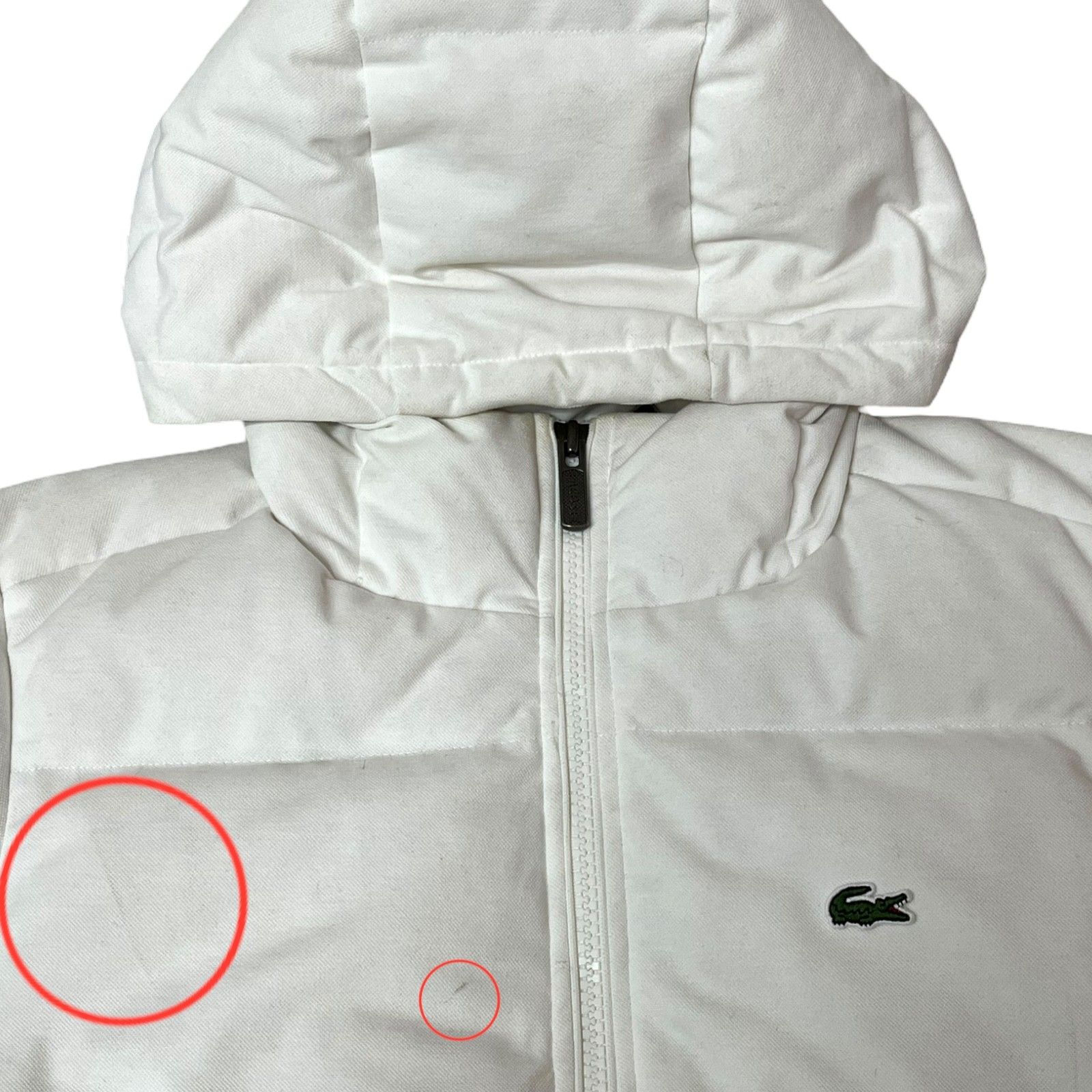 LACOSTE (ラコステ) ピケダウンジャケット レギュラーフィット BH102EL