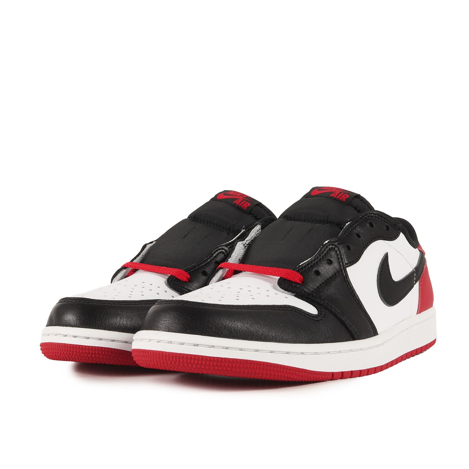 NIKE ナイキ サイズ:27.5CM AIR JORDAN 1 LOW OG BLACK TOE / つま黒 