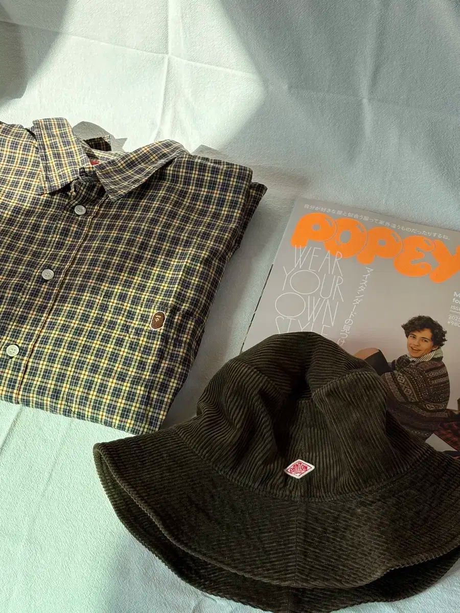 DANTON ダントン コーデュロイ バケットハット