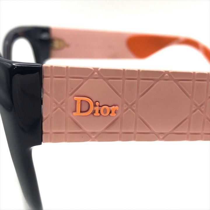 Dior ロゴ カナージュ バイカラー サングラス 良品 Dior ディオール ロゴ カナージュ バイカラー サングラス
