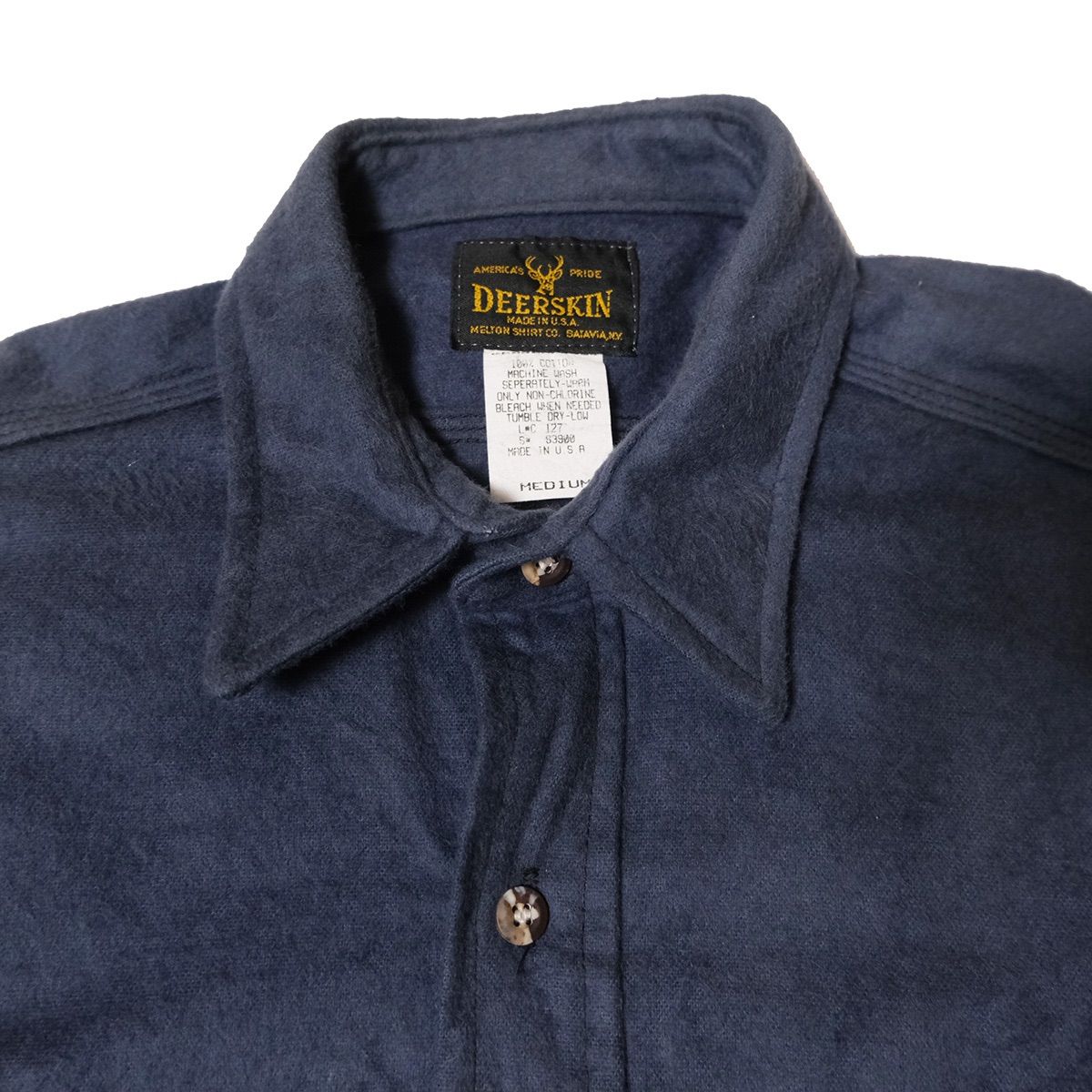 ★【古着】USA製★melton CPO シャツジャケット(GRY)★ MELTON COMPANY (メルトンカンパニー) CPOウールチェックシャツ