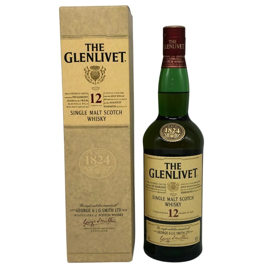 販売 グレンリベット 12年 旧ボトル 700ml 40%【W0】 ザ・グレン