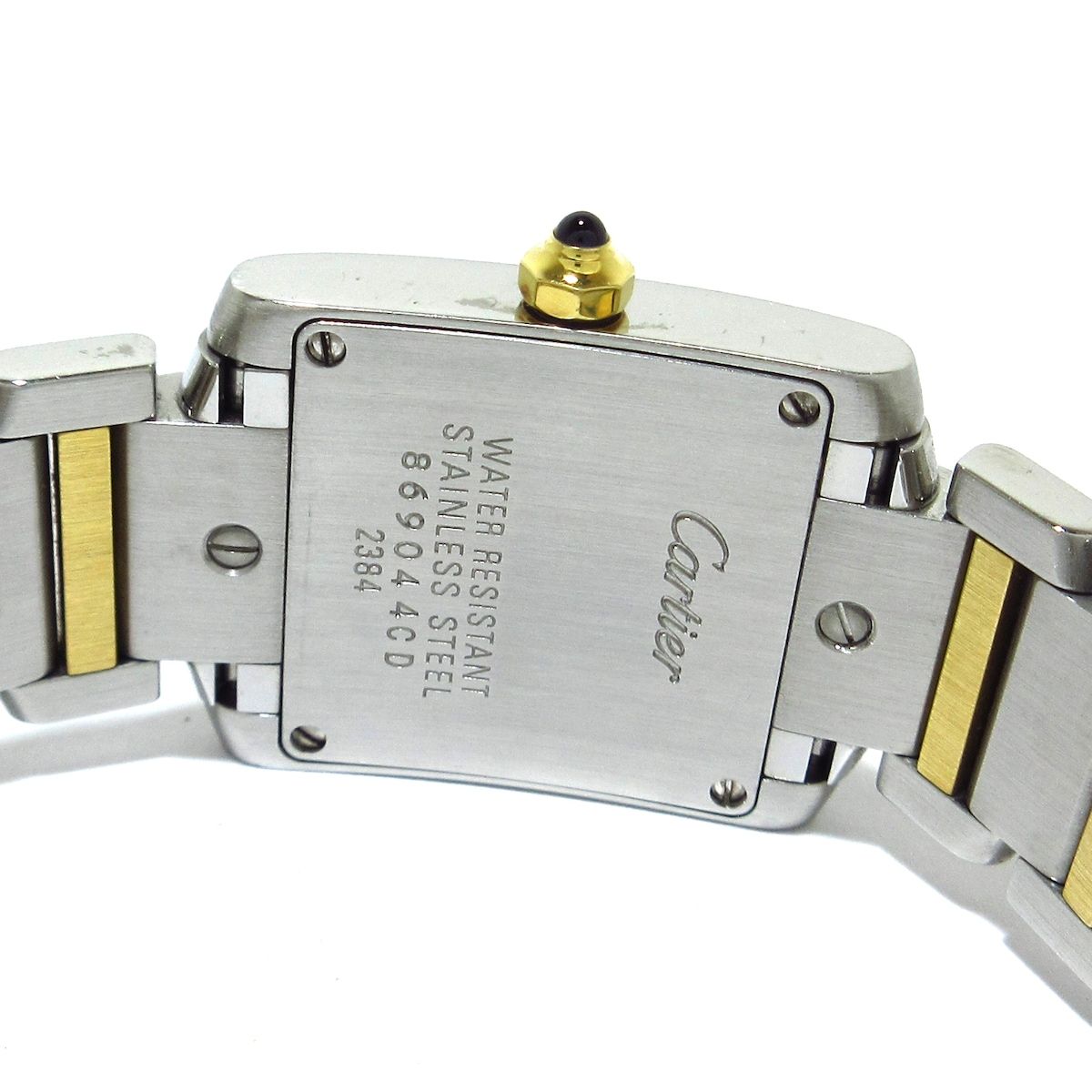 Cartier(カルティエ) 腕時計美品 タンクフランセーズSM W51007Q4 レディース SS×K18YG 白 - メルカリ