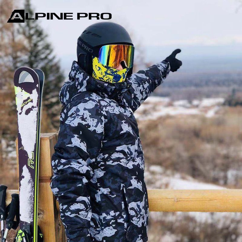 スノーボードウェア スキーウェア スノボウェア スノーウェア メンズ レディース ジャケット パンツ 上下セット ウェア 暖かい 動きやすい（ブラック）