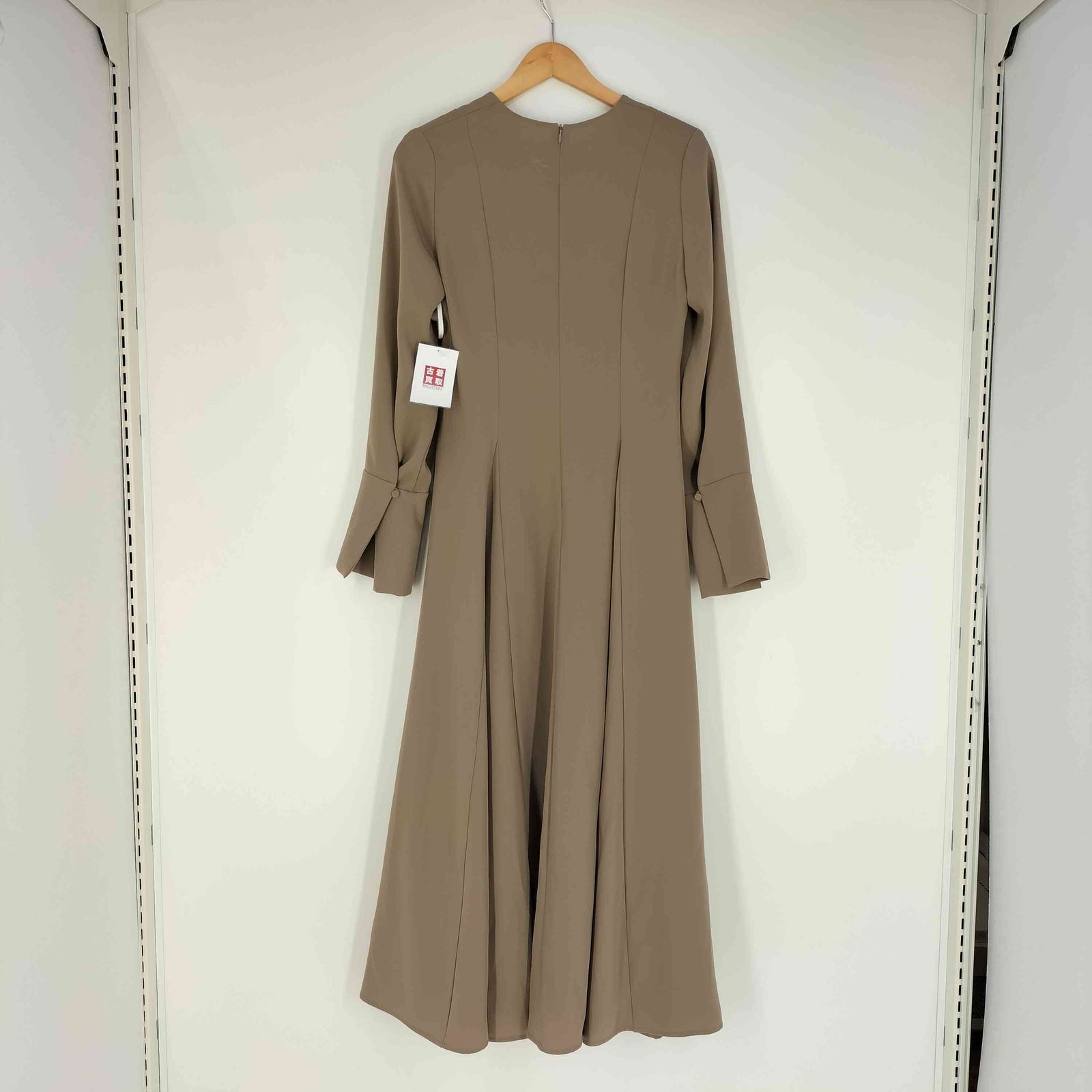 フレイアイディー FRAY I.D Vネックロングツイルワンピース レディース  