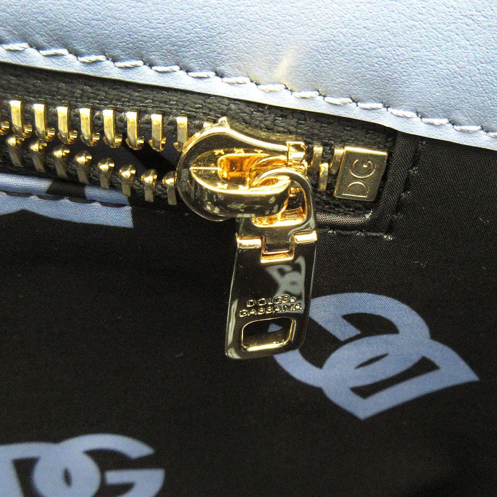 直営店 Dolce&Gabbana ドルチェ DGロゴバッグ BB7337AW Small calfskin DG Logo Bag shopper in Black for Women