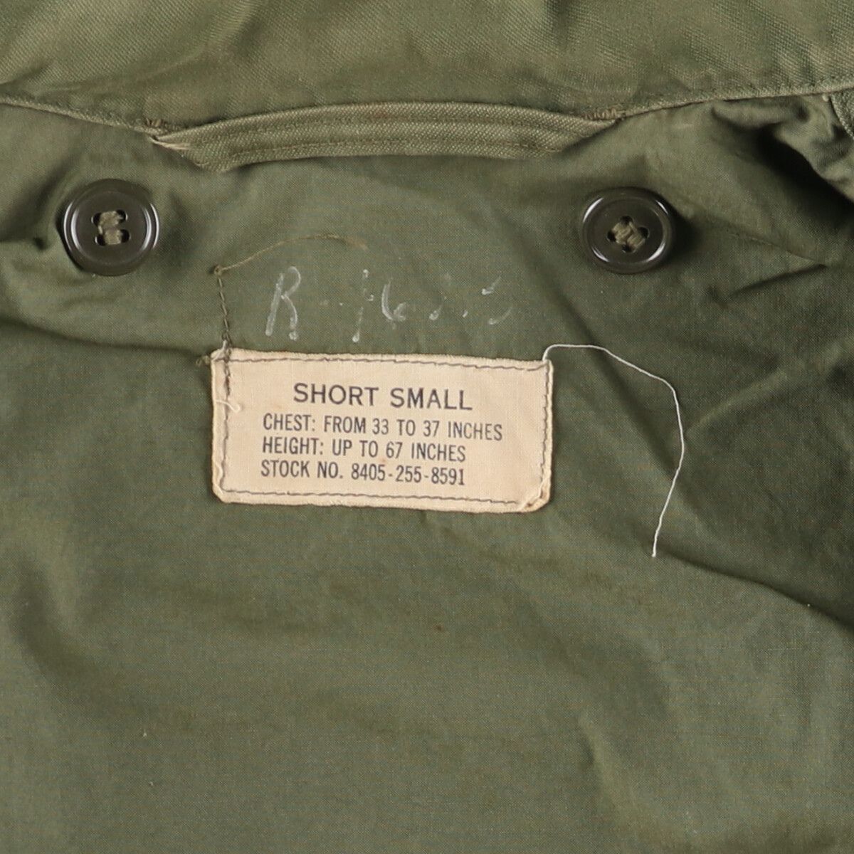 古着 50~60年代 米軍実品 M-51 ミリタリー フィールドジャケット USA製 SHORT SMALL メンズS相当 ヴィンテージ/evb007125 M-51 米軍実品 ミリタリー アメリカ軍 カーキ │ヴィテージ