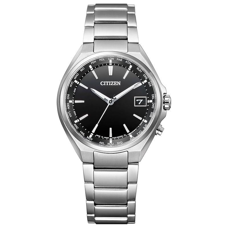 CITIZEN アテッサ ATTESA エコ ドライブ 電波時計 シルバー | ビジネス | 防水 | メンズ CB1120-50E ダイレクトフライト シチズン 電波ソーラー