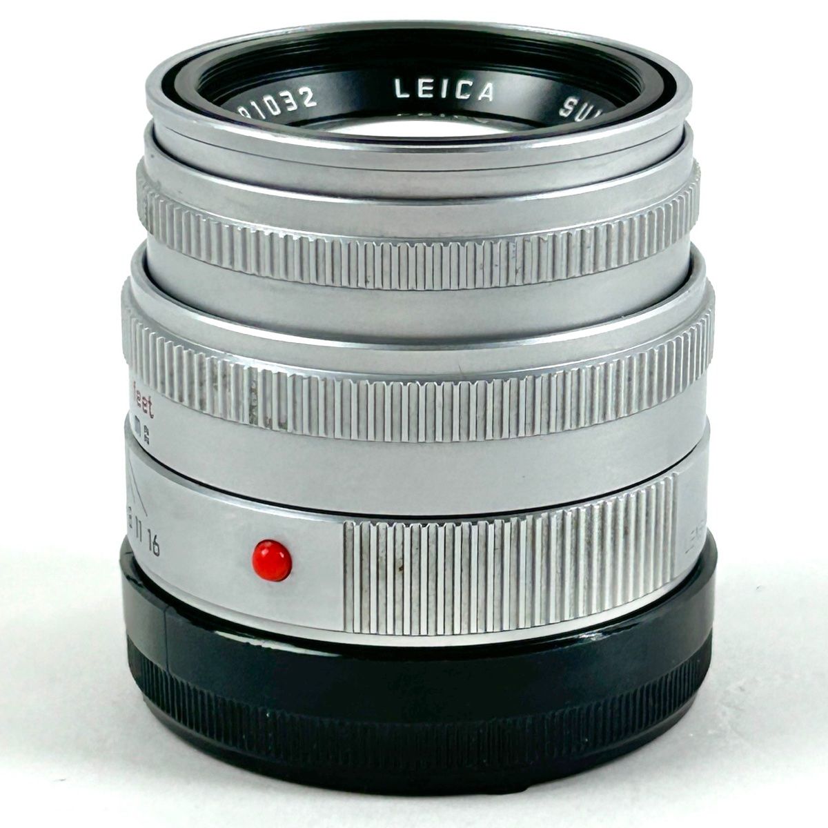 ライカ LEICA SUMMICRON-M 50mm F2 ズミクロン 第4世代 シルバー レンジファインダーカメラ用レンズ 【中古】 - メルカリ