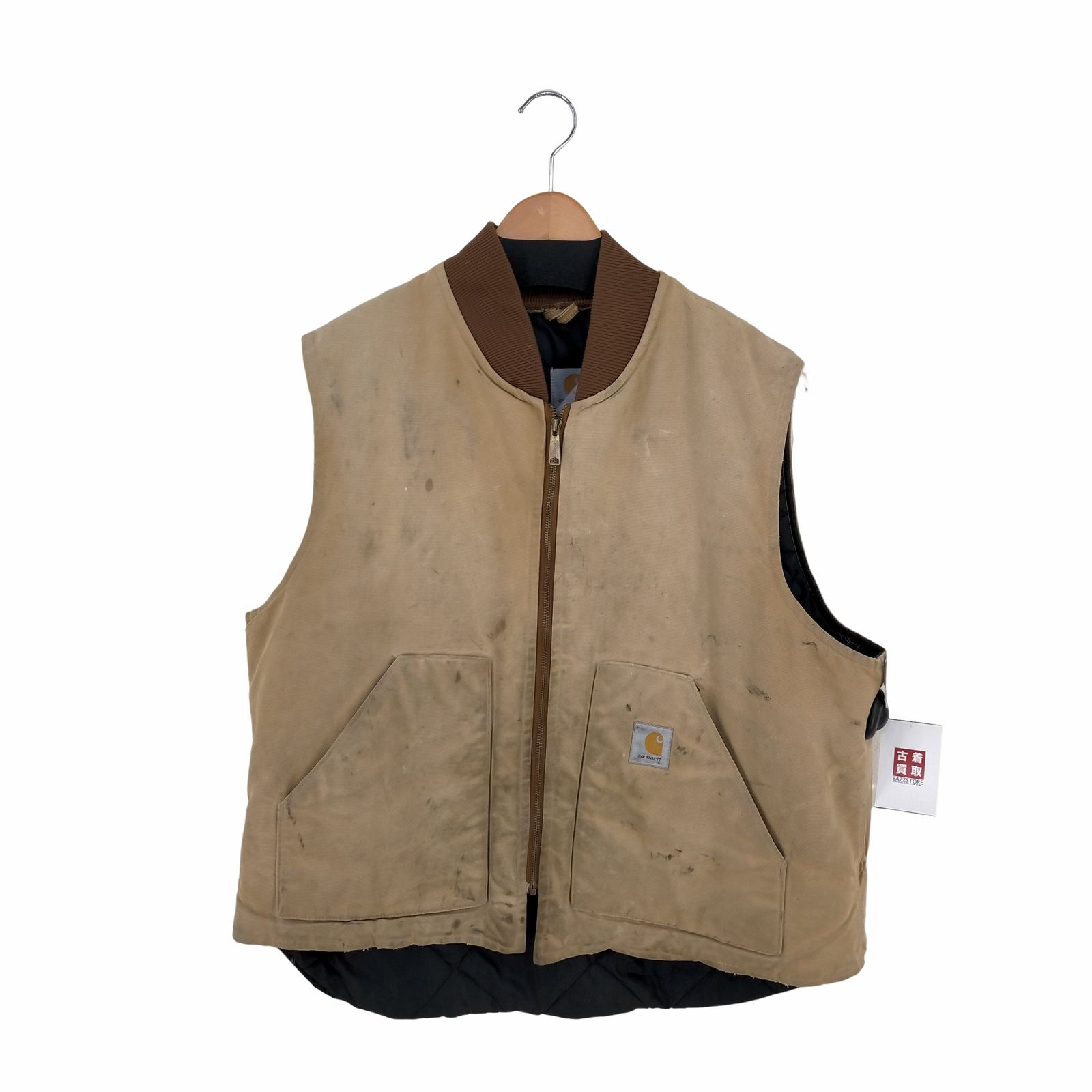 カーハート Carhartt 裏キルティング ダックベスト メンズ 表記無 