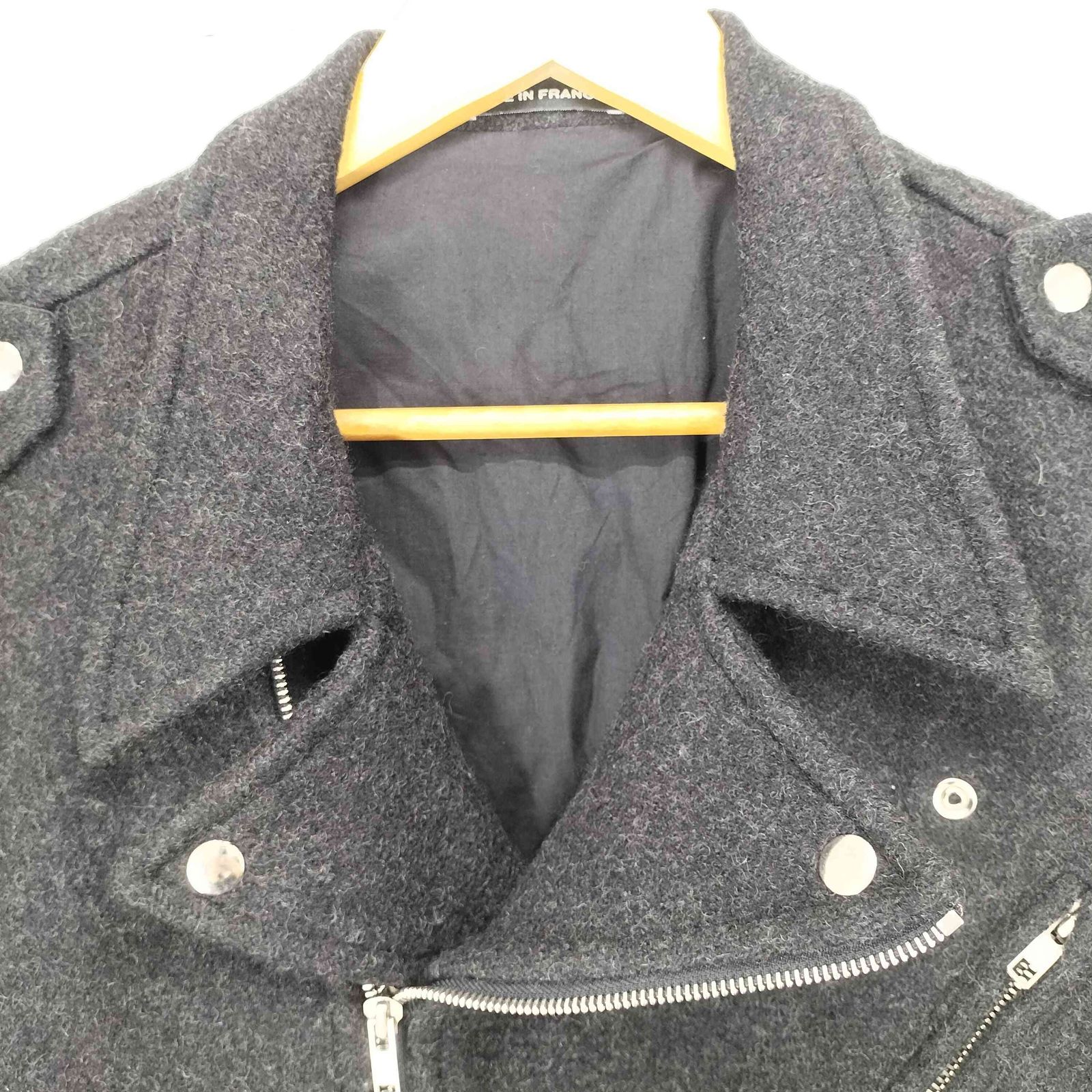 agnes b. HOMME アニエスベー メンズ ダブルライダース ブルゾン レザーブルゾン ｜agnès b. HOMME（オム）｜アニエスベー公式