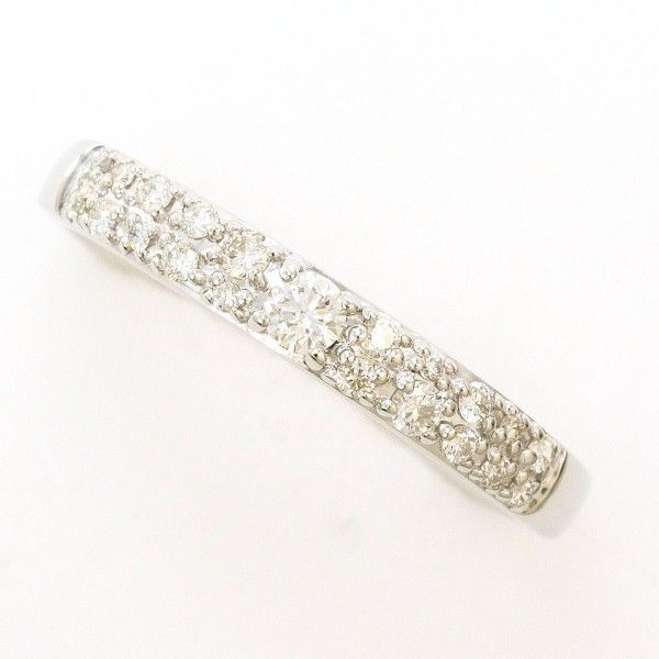 PT900 リング ring 指輪 13号 ダイヤ 0.19 総重量約2.6g