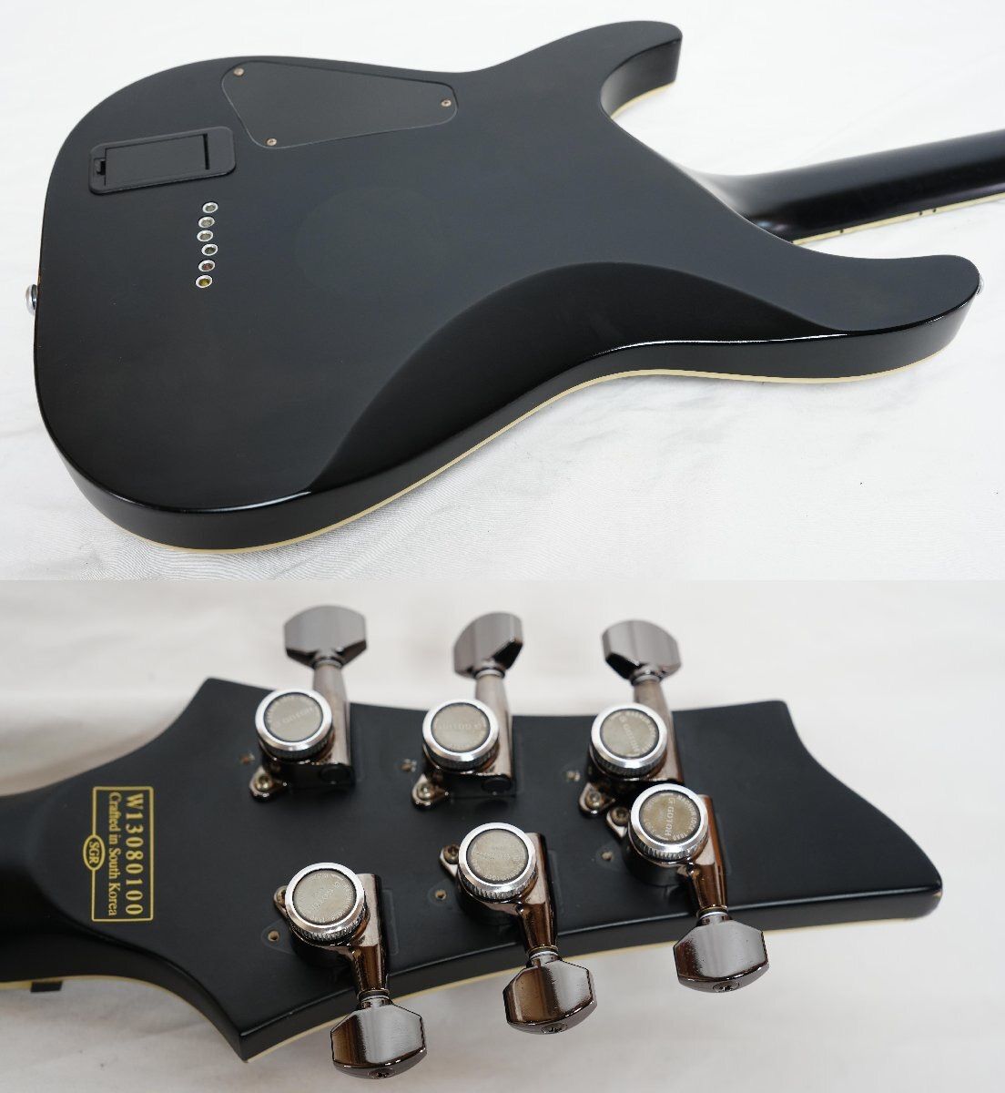 ☆Schecter☆DAMIEN PLATINUM SATIN BLACK EMGピックアップ搭載