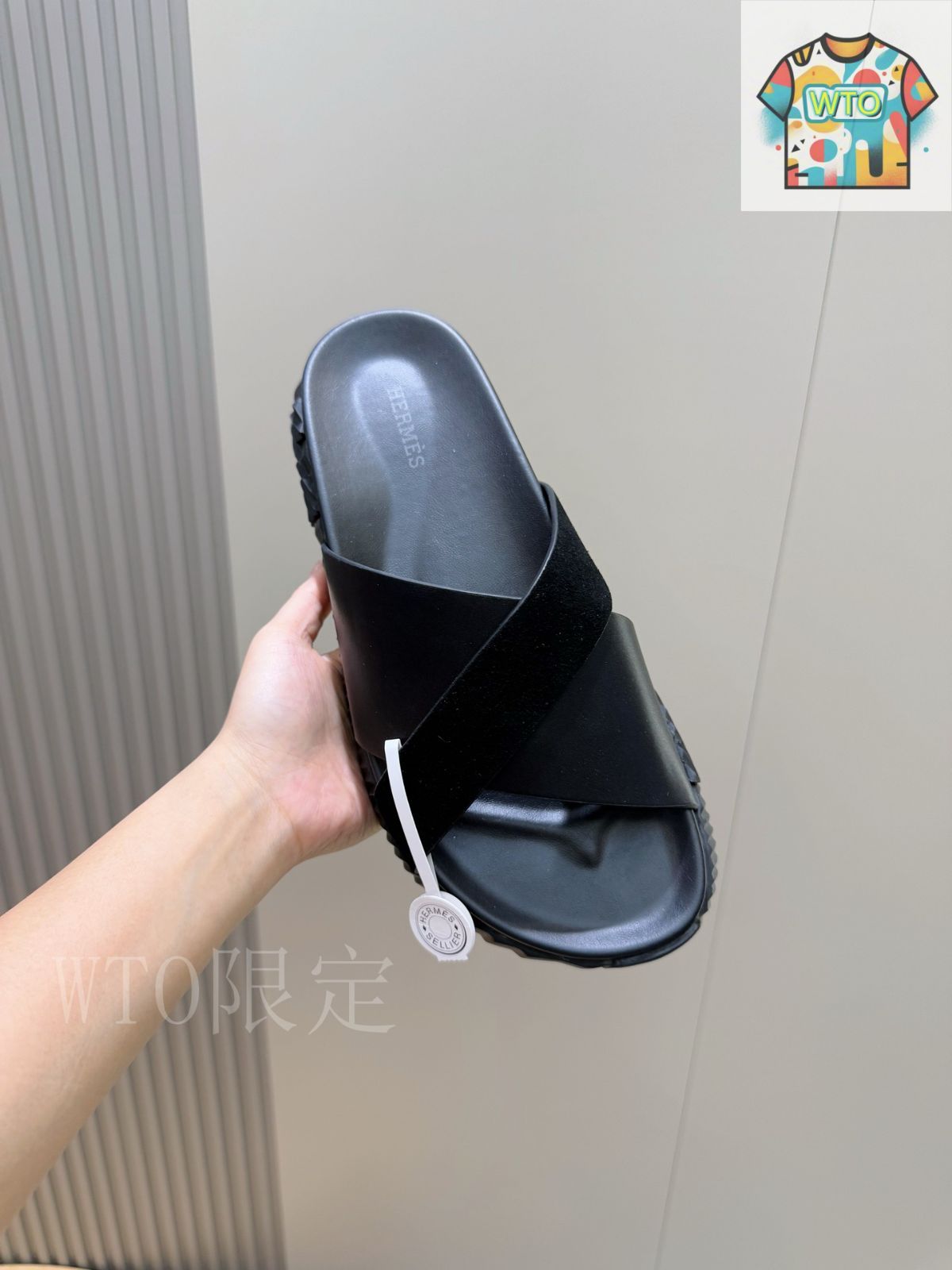 HERMES エルメス メンズ サンダル スリッパ01 - メルカリ