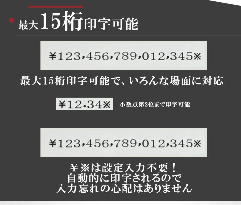 電子チェックライター 15桁 LEDランプで印字をガイド 小切手u0026手形対応 電子式 チェックライタ コンパクトサイズ 日本メーカー TOKAIZ 安心一年保証 TEC-001 送料無料 1年保証 TOKAIZ 電子チェックライター 15桁 LEDランプで印字をガイド