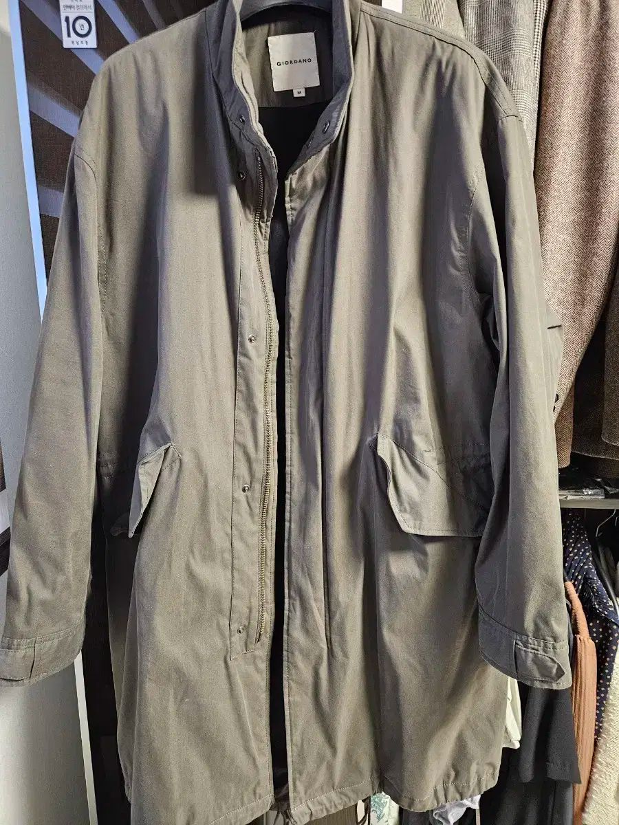 【雷市場（ポンジャン）商品韓国直送】 GIORDANO(ジョルダーノ) m65 フィッシュテールパーカー モッズコート