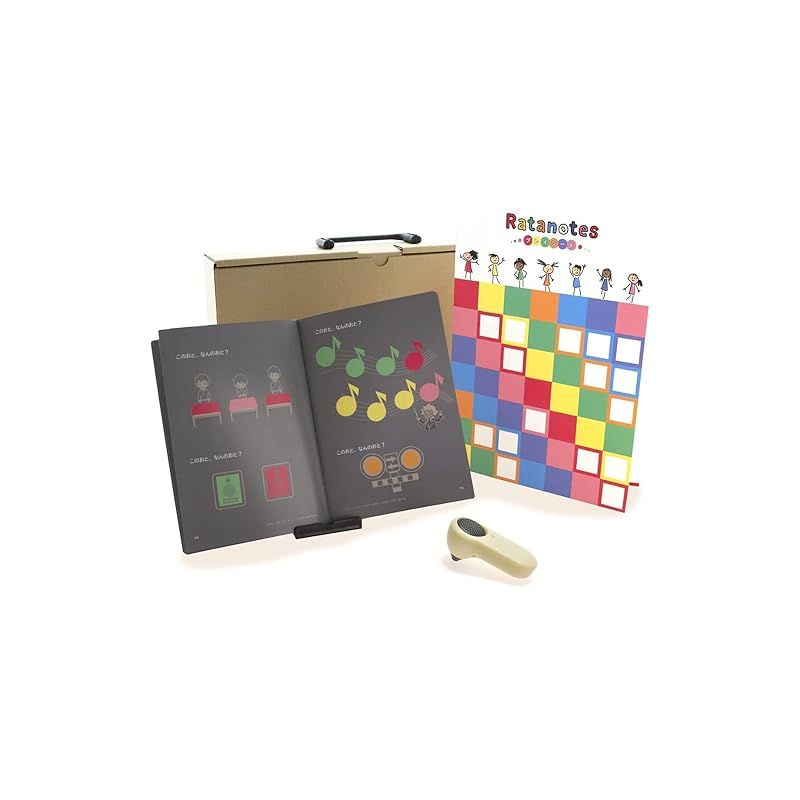 保育士推奨 ラタトーン Ratatone | 3歳から遊べる知育楽器 | 3歳 女の子 プレゼント 知育玩具 くもん パズル モンテッソーリ おもちゃ 女の子 電子楽器 セット 音楽 スターターセット 0
