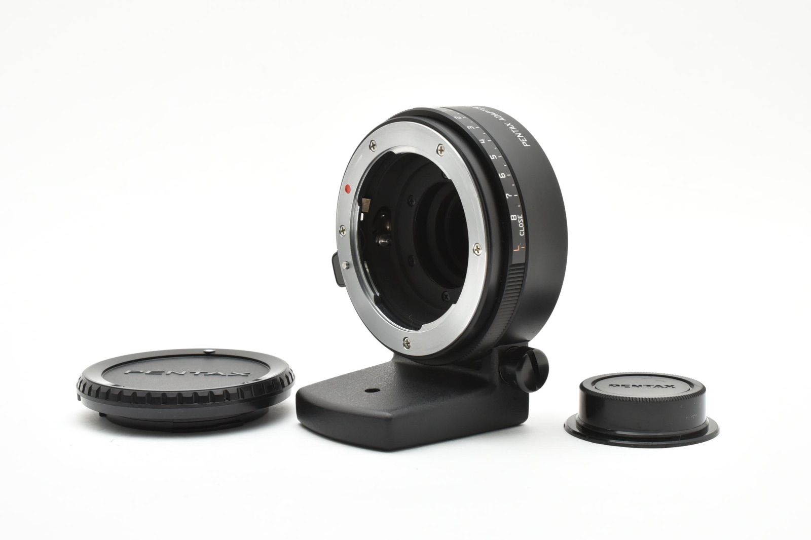 上 PENTAX ペンタックス ADAPTER Q FOR K MOUNT LENS Kマウント用アダプター Qマウントアダプター 三脚座付き＃3254
