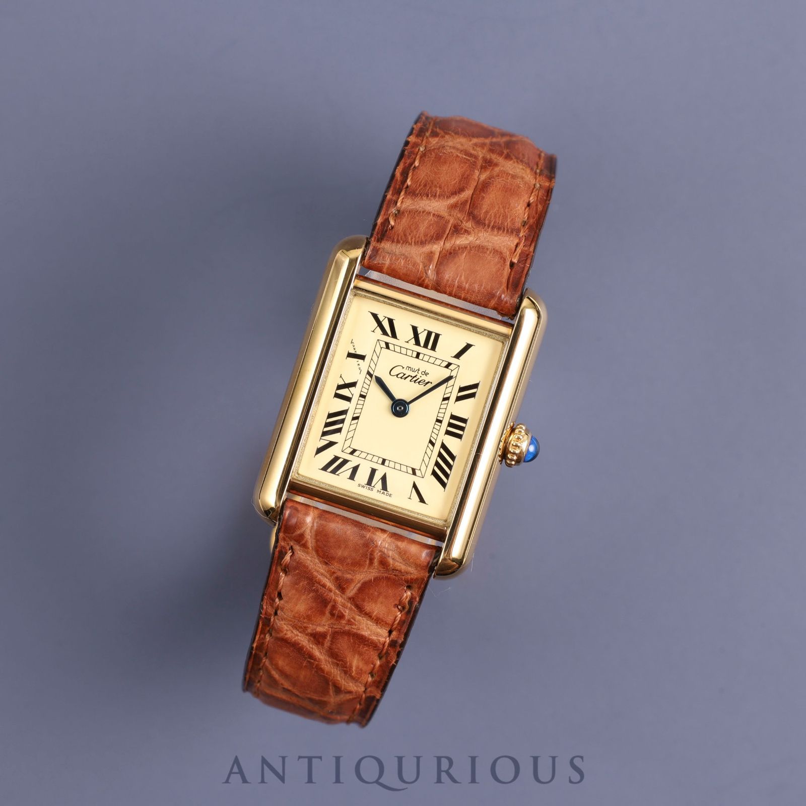 カルティエ マストタンクMM W1017354 クォーツ レディース カルティエ マストタンク MM W1017354 / 2415 クォーツ Cal.057