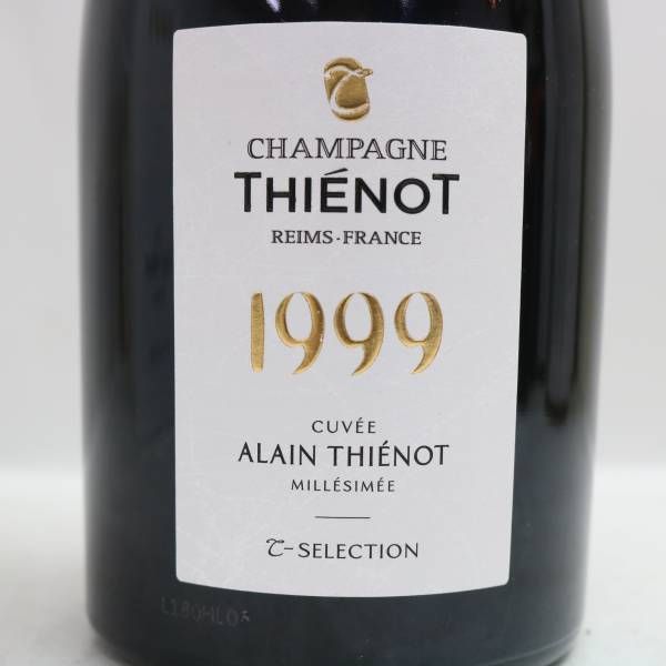 Alain Thienot（アラン ティエノ）キュヴェ Tセレクション 1999 12.5％ 750ml G24E190022 - メルカリ