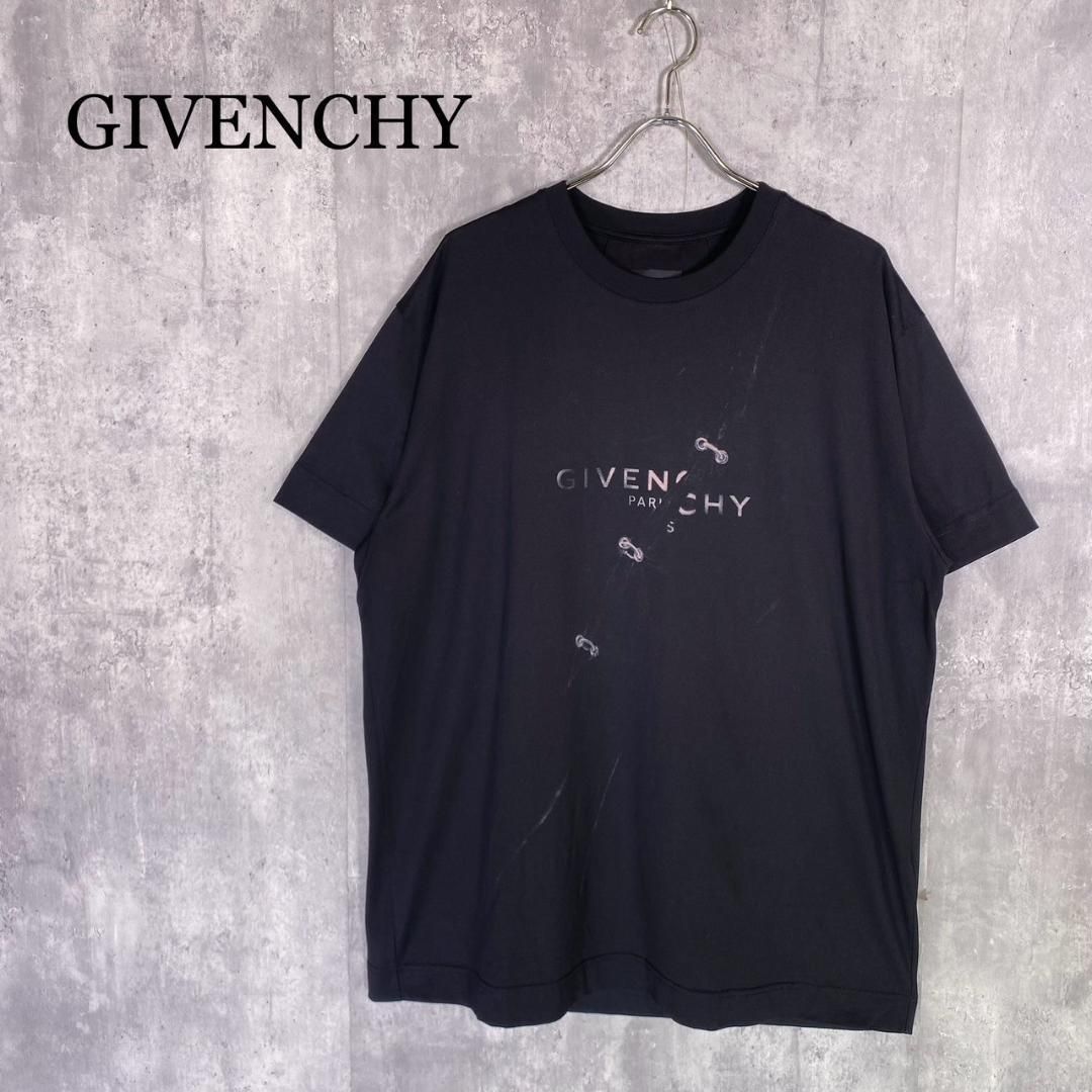 GIVENCHY ジバンシイ M ロゴプリントTシャツ