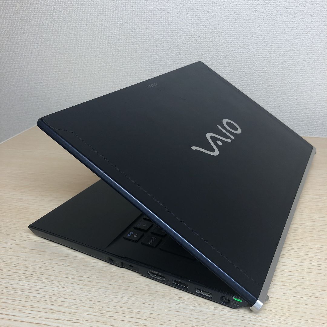 超薄型VAIO Corei7メモリ8GB SSD2台Win11ゲーミング動画編集 超薄型