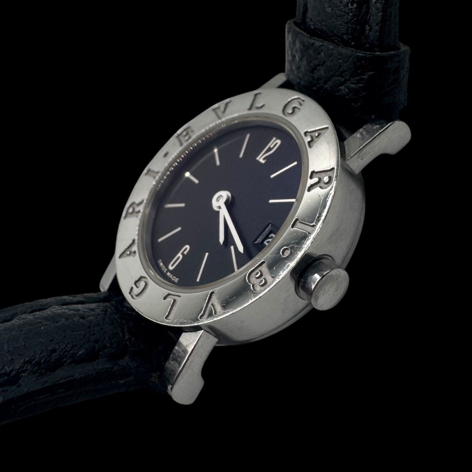 新品ベルト✨ ブルガリブルガリ BB23SLD QZ ブラック文字盤 レディース