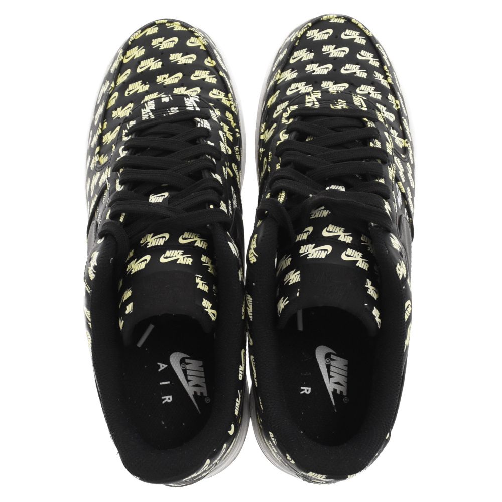NIKE (ナイキ) AIR FORCE 1 07 QSAll Over Logo White エア