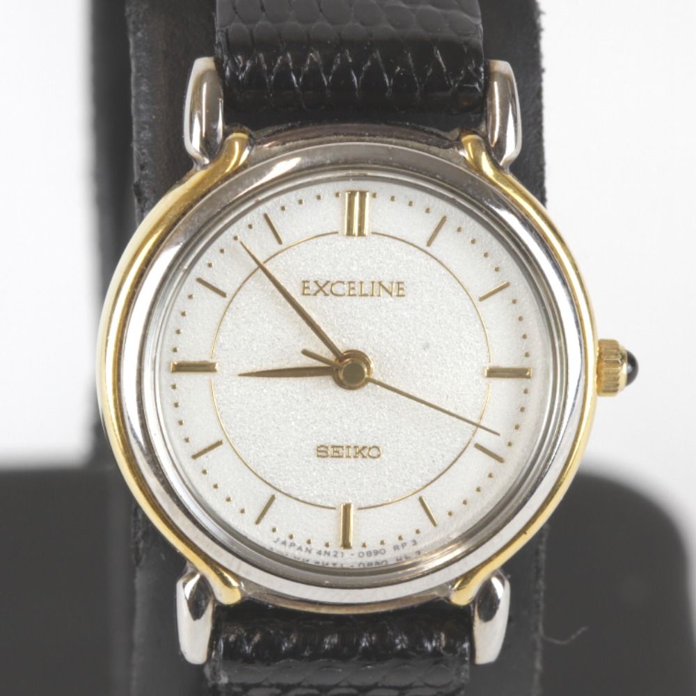 ジャンク『動作未確認』 SEIKO エクセリーヌ 4N21-0440 腕時計