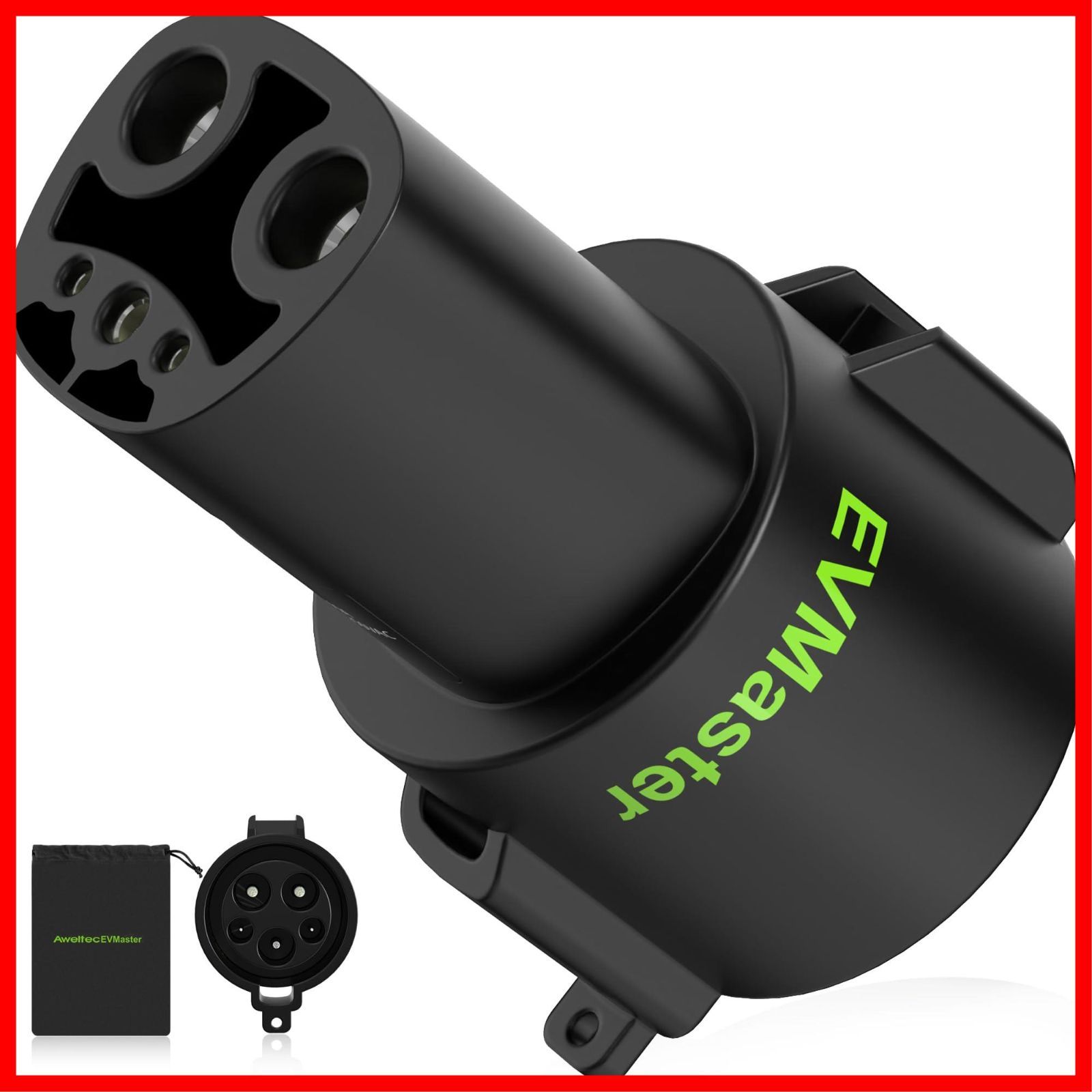 テスラ用の普通充電器変換アダプター J1772 迅速発送】EVMaster テスラ