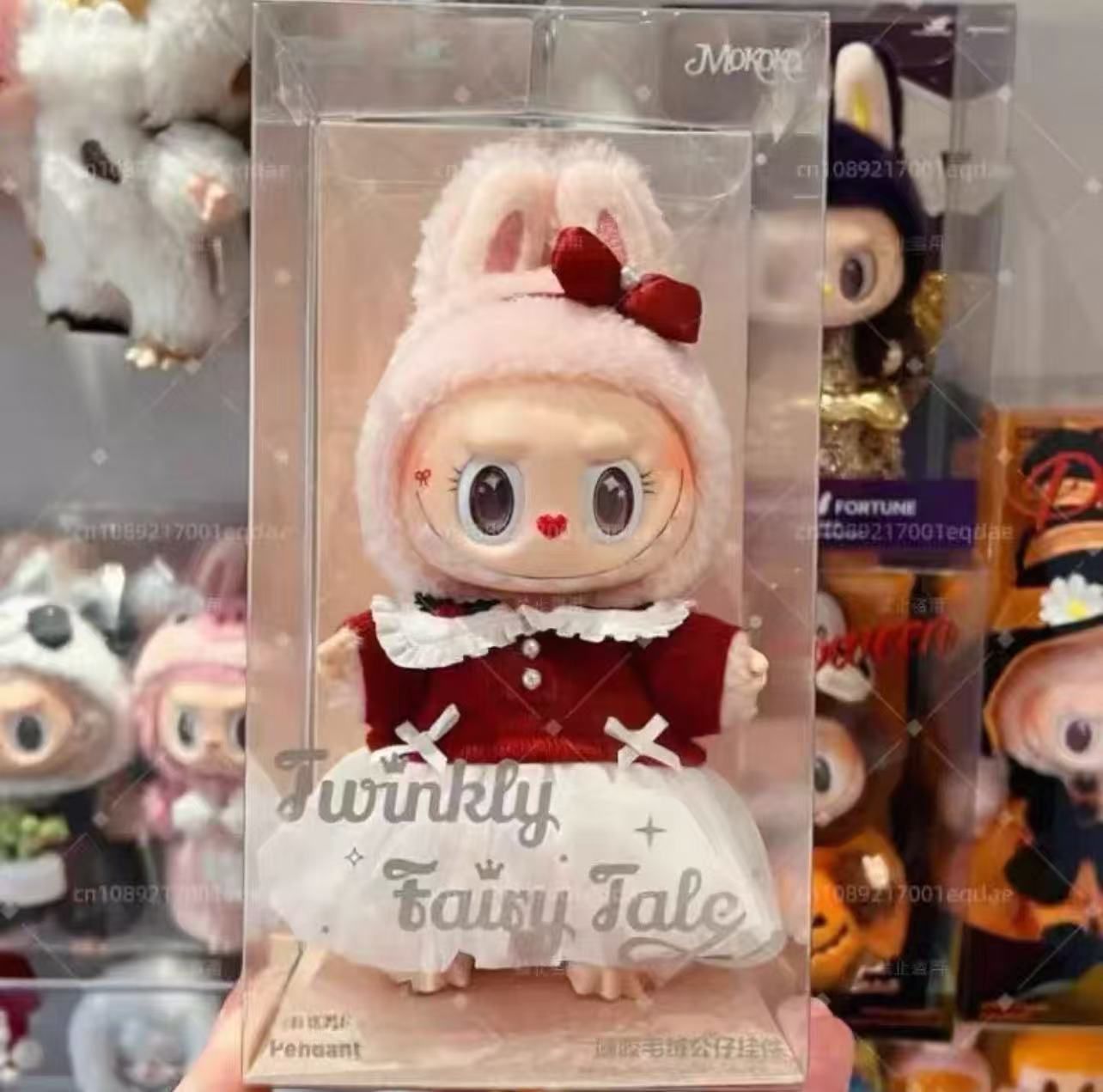 ラブブTwinkle Fairy Tale LABUBU MOKOKO 美品 Labubu The Monsters Mokoko Twinkly Fairy Tale Vinyl Plush