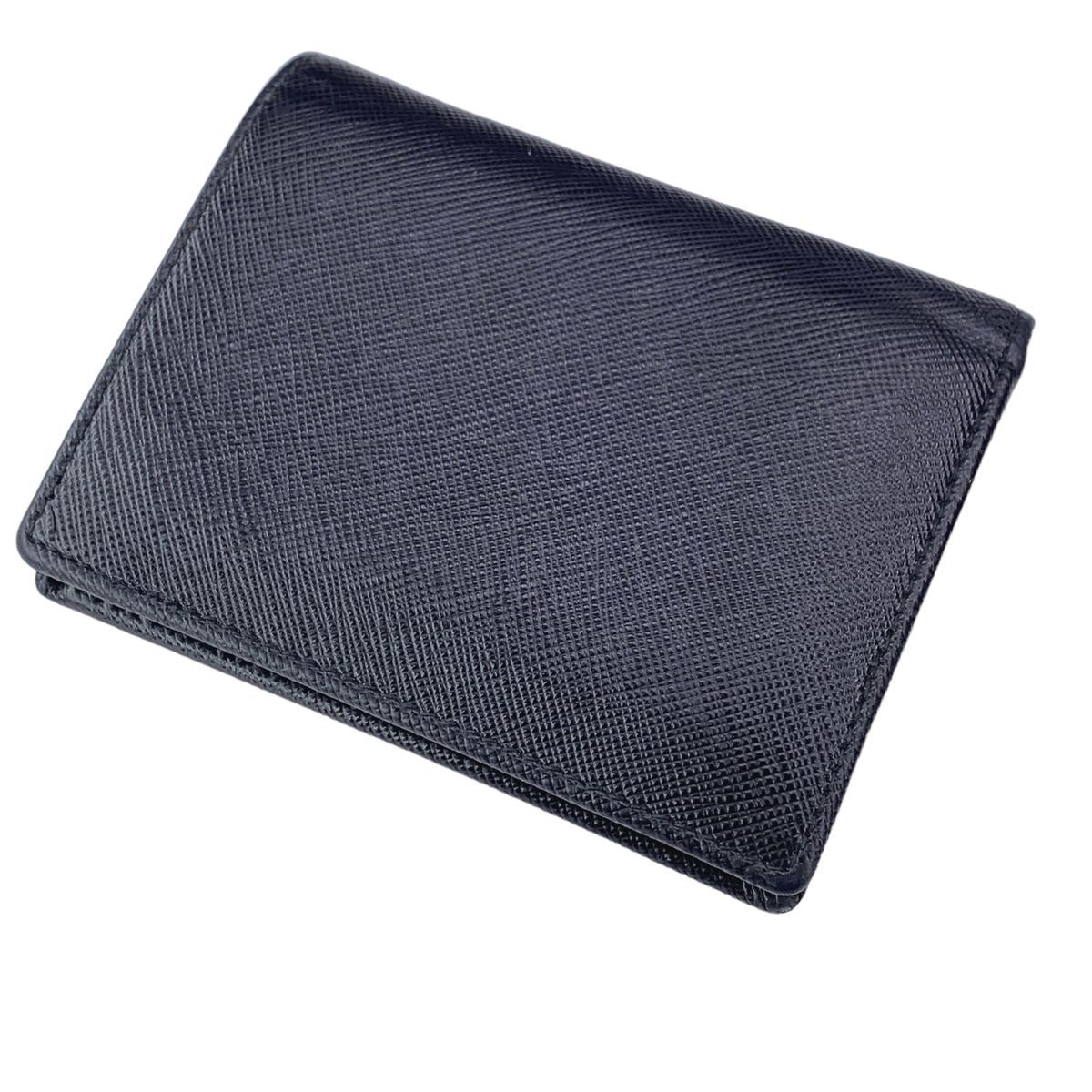 PRADA二つ折り財布 中古】 PRADA プラダ メンズ 二つ折り財布 サフィアーノ 23038155 NT