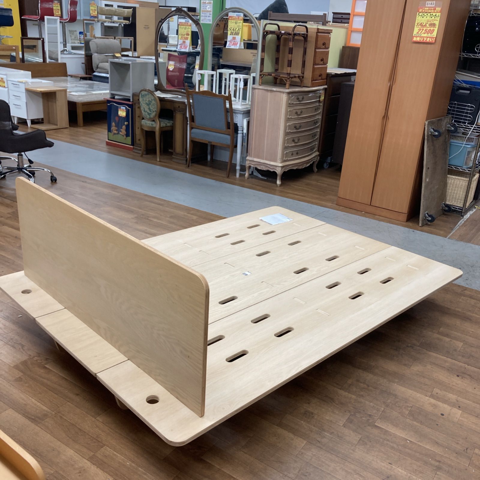 ベッドフレーム 幅154cm