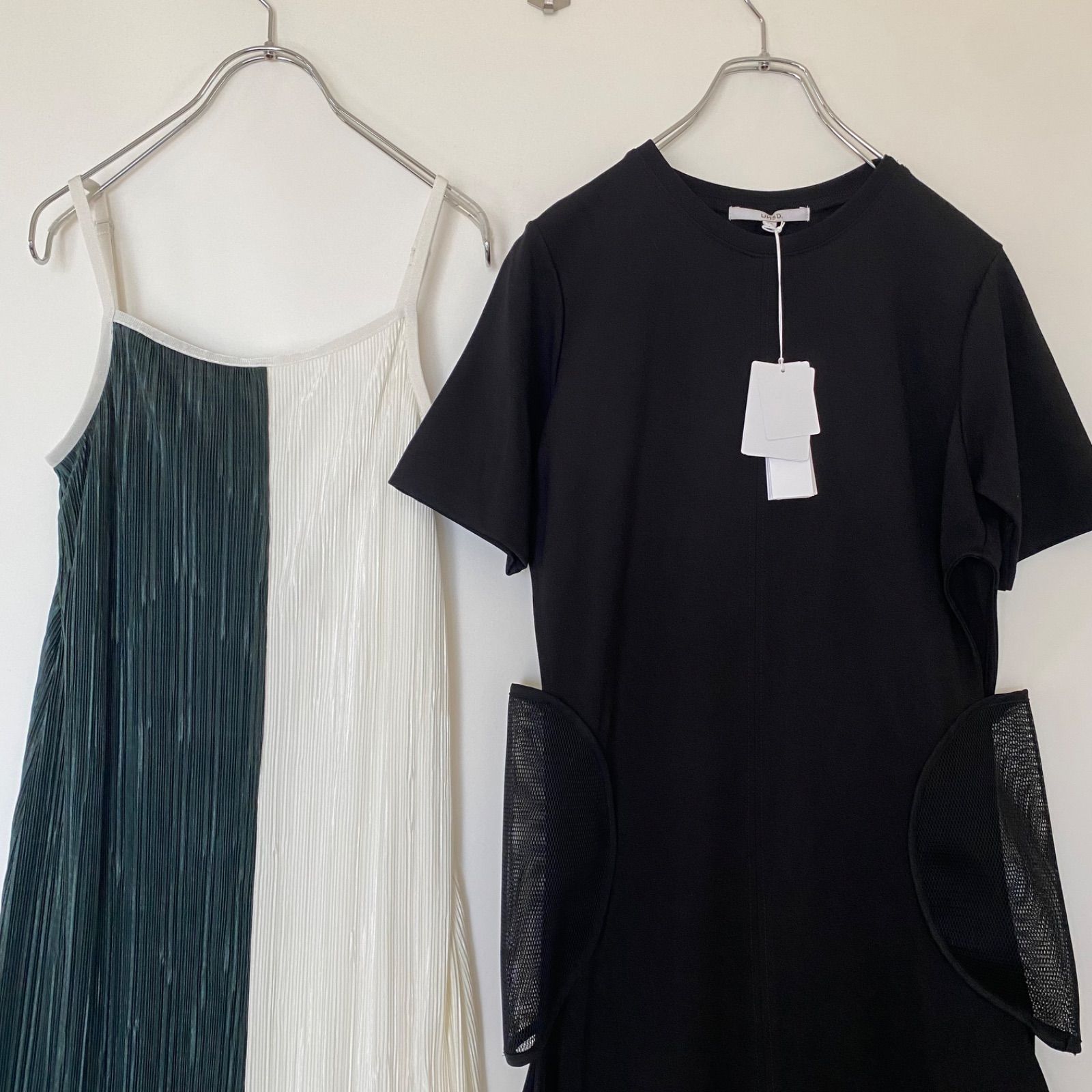 コンビ サークルカットレイヤードワンピース