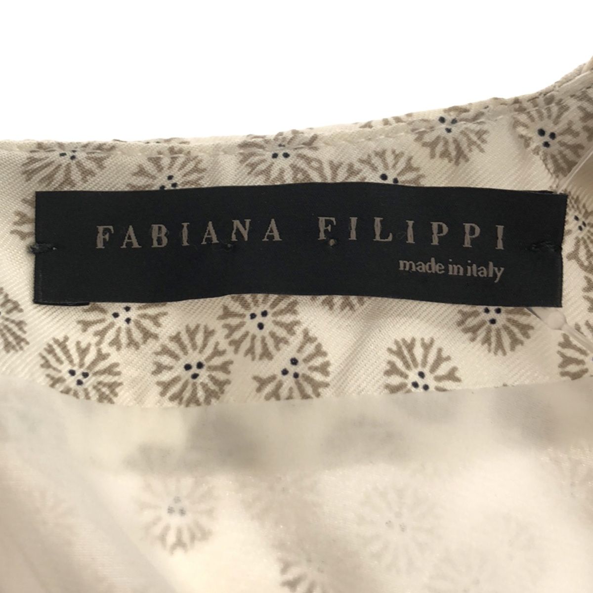 ファビアナv フィリッピ fabiana filippi 長袖シャツ ホワイト サイズ：42