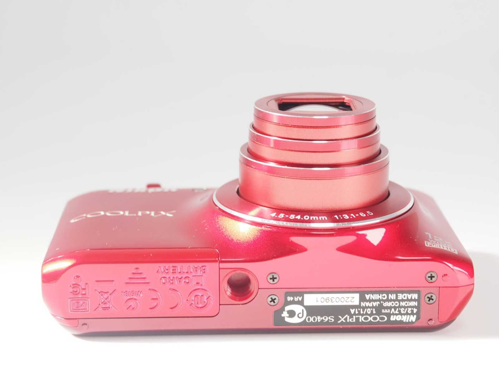 Nikon COOLPIX S6400 レッド TOP MINT] Nikon Coolpix S6400 Digital Touchscreen Camera Red